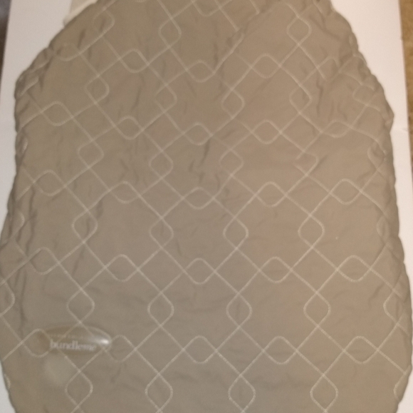 JJ Cole bundleme, Blanket/jacket for stroller, Tan, Quilted pre-owned - Picture 1 of 5